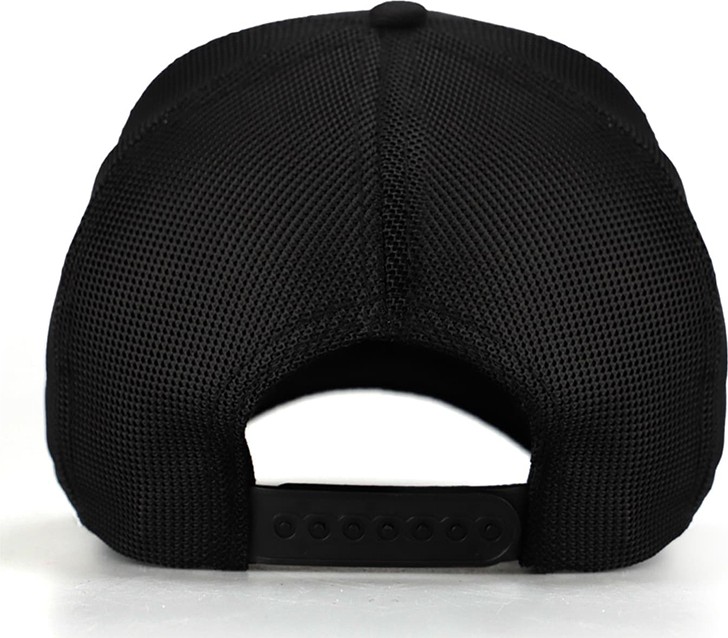 BlackBörk V1 Trucker Kartal - 4 Kod Logolu Siyah Şapka (Cap) görsel 5