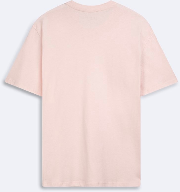 LTB Logo Baskılı Relaxed Lila T-Shırt görsel 2