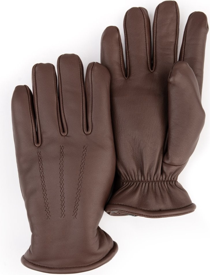 Pegia Kürklü Unisex Deri Eldiven 23EL01