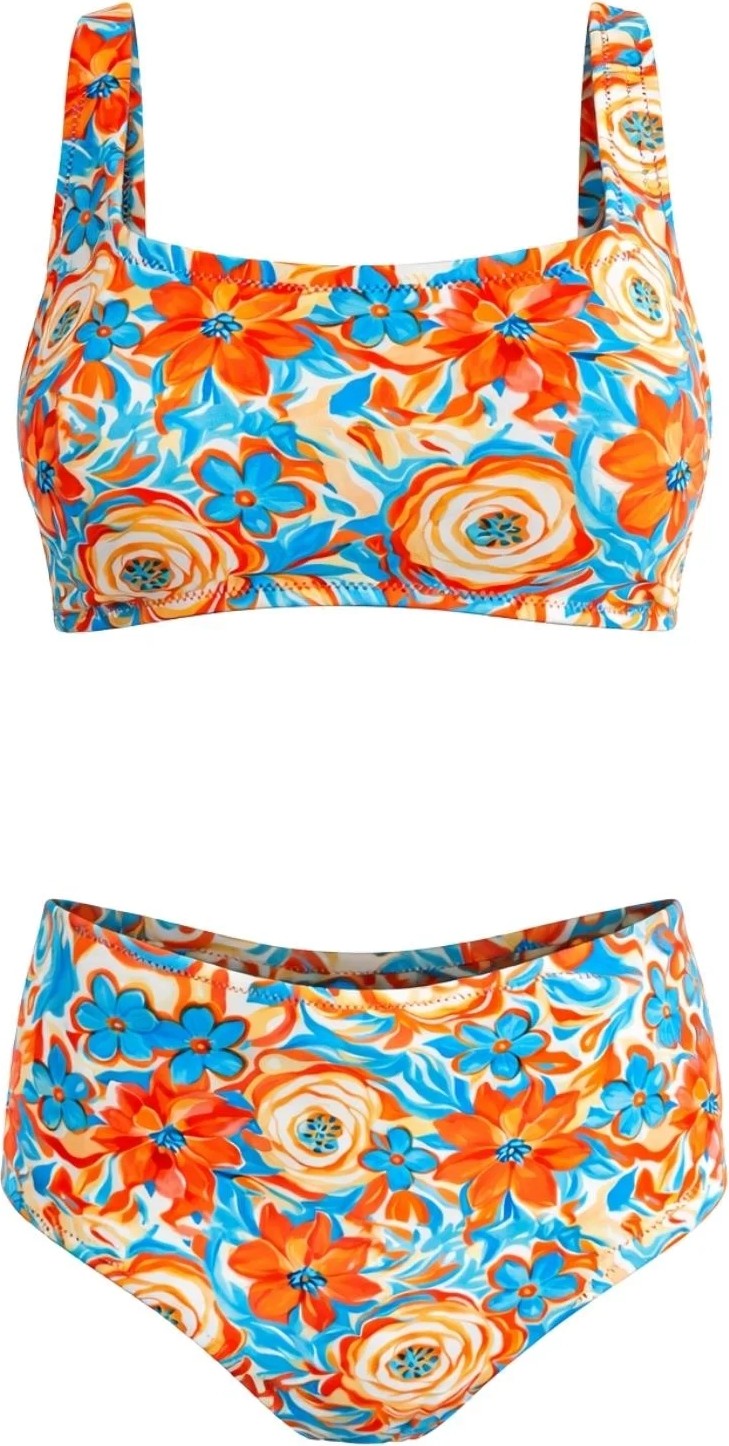Sailor Moda Pareolu Straplez Askılı Bikini Takım görsel 2