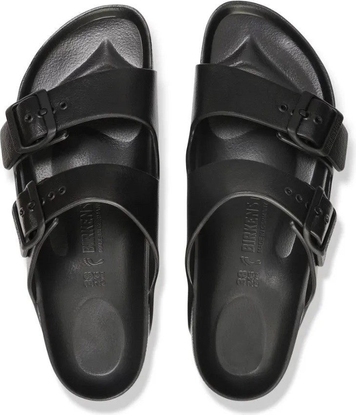 Birkenstock Arizona Eva Çift Bantlı Kadın Siyah Terlik 129423 görsel 5
