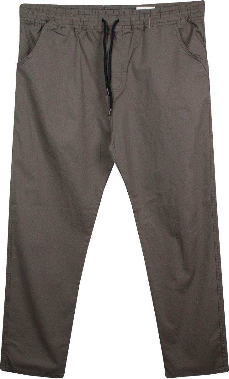 Maruf Shop Erkek Büyük Beden 100 KILO-180 Kilo Arası Için Uygun Bağcıklı Gabardin Pantolon Siyah