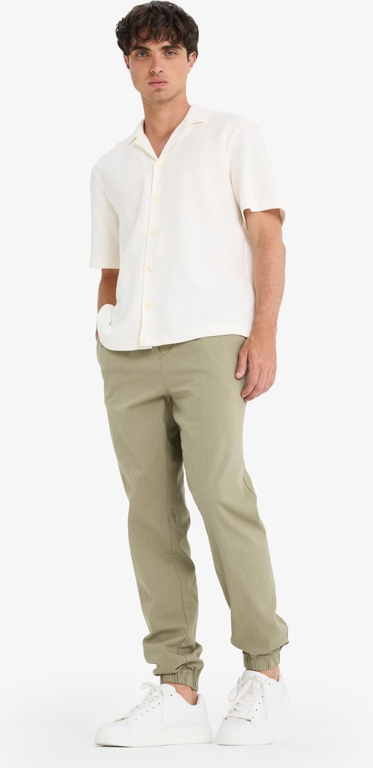 DeFacto %100 Pamuk Kargo Jogger Pantolon Üç Cepli E0834AX25SM