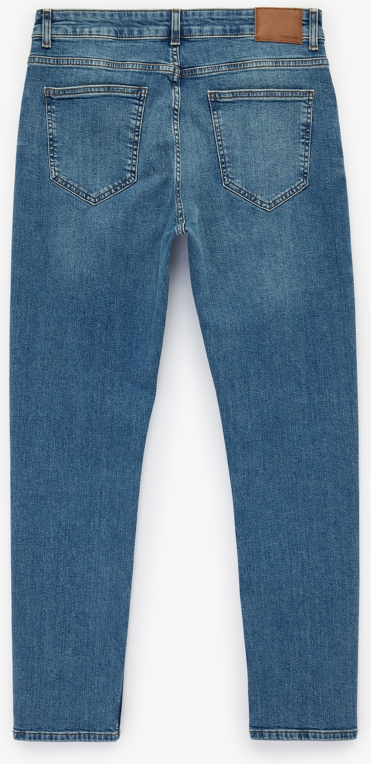 Koton Normal Bel Pamuklu Slim Fit Jean Pantolon - Brad Jean görsel 5