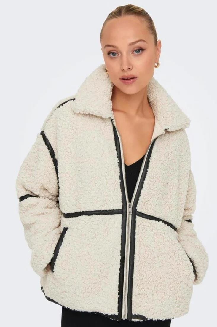 Only Onlparıs Teddy Jacket Lıfe Otw cc Beyaz 15322440