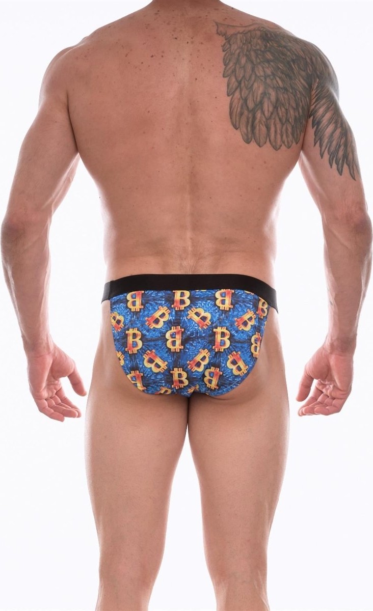 İkikareshop Erkek Desenli Slip