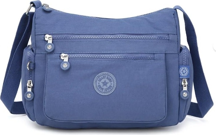 1001 Smartbags Kırinkıl Kumaş Kadın Çapraz Çanta 1115