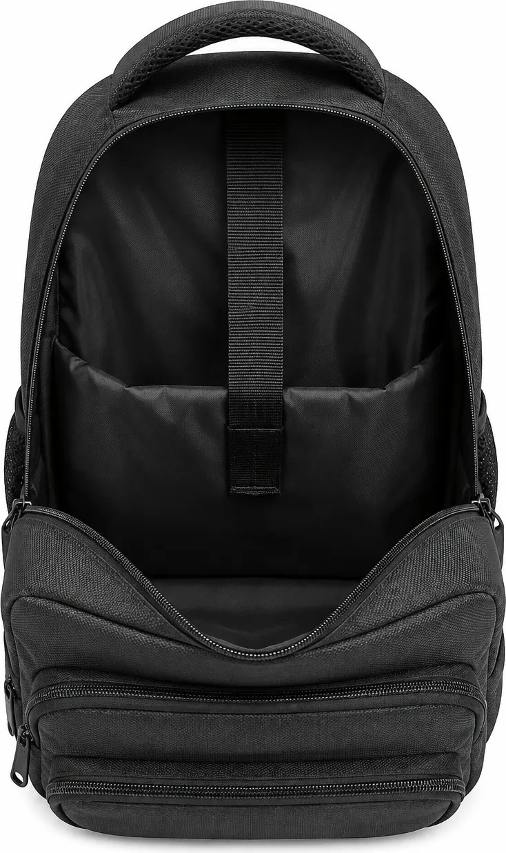 Gnc Design GNC DESİGN Siyah Unisex 15.6 Inç Laptop Bölmeli Su Geçirmez Sırt ve Seyahat Çantası görsel 7