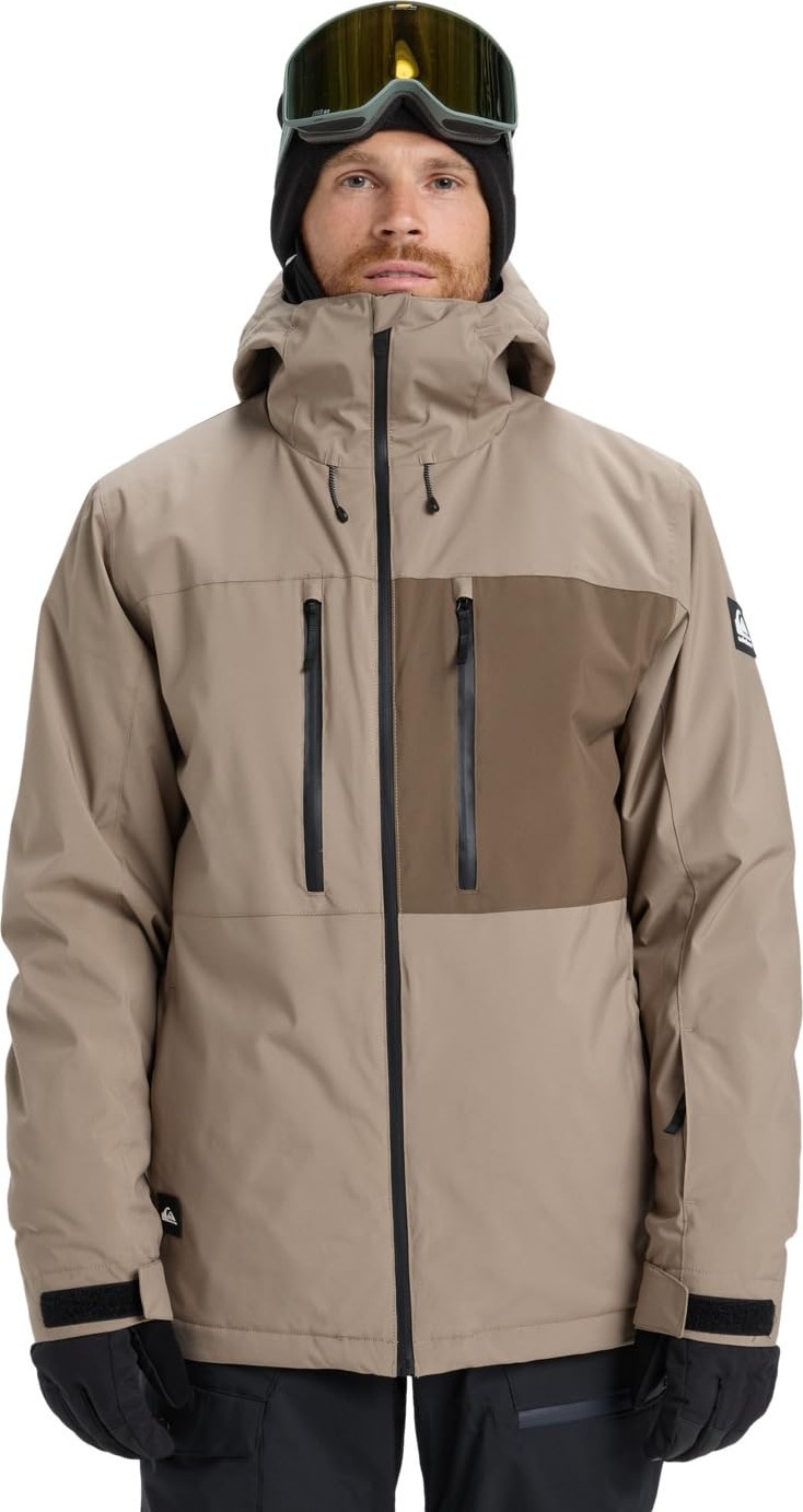 Die Grup Quiksilver Sycamore Solid 20K Erkek Ceket Yelek (Tekli Paket)