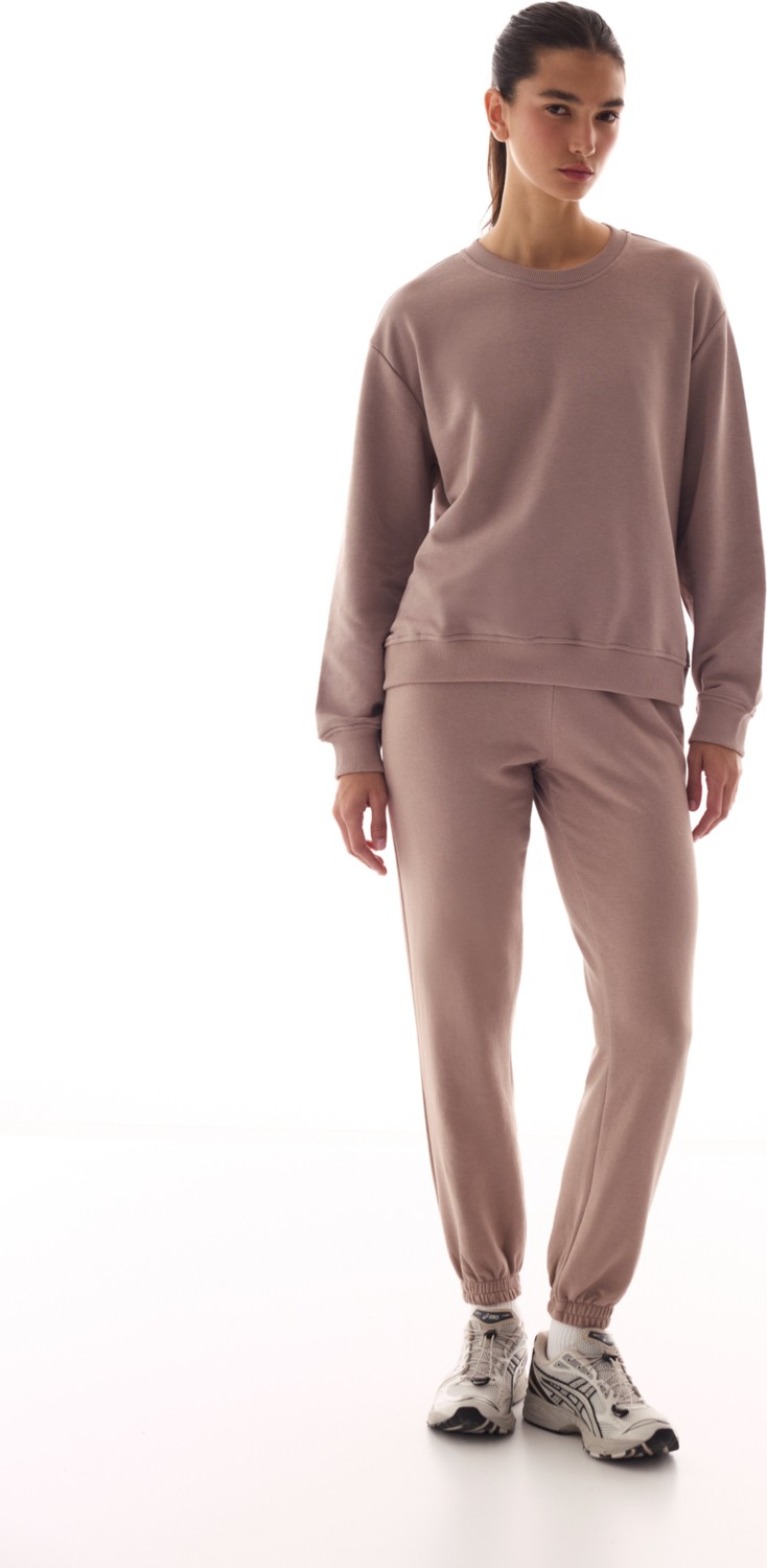 Penti Bej Oversize Aktif Uzun Kollu Sweatshirt görsel 4