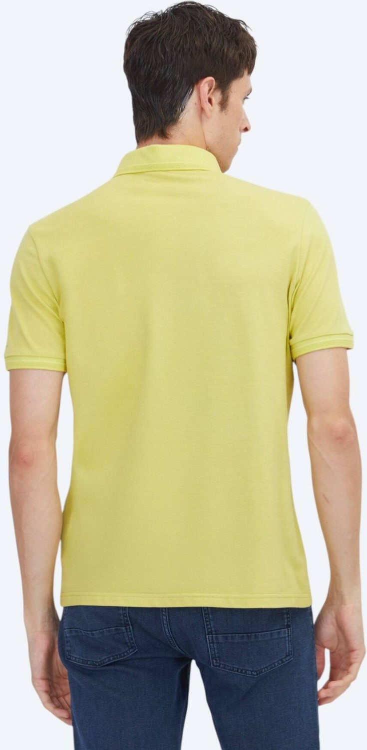 Kip Lacivert Düz %100 Pamuk T-Shirt