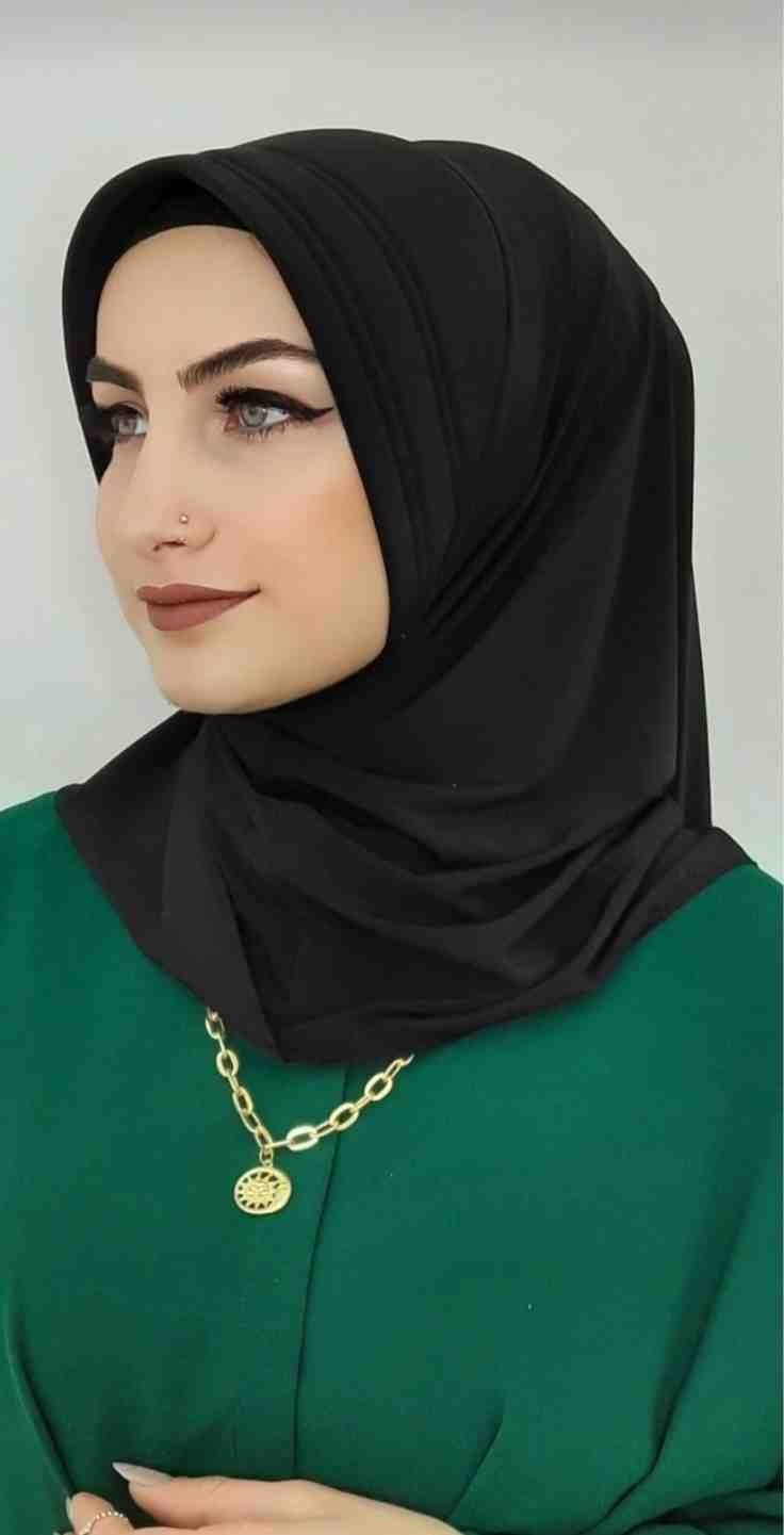 Ahrar Tesettür Takmatik Pratik Hazır Hijab Eşarp görsel 2