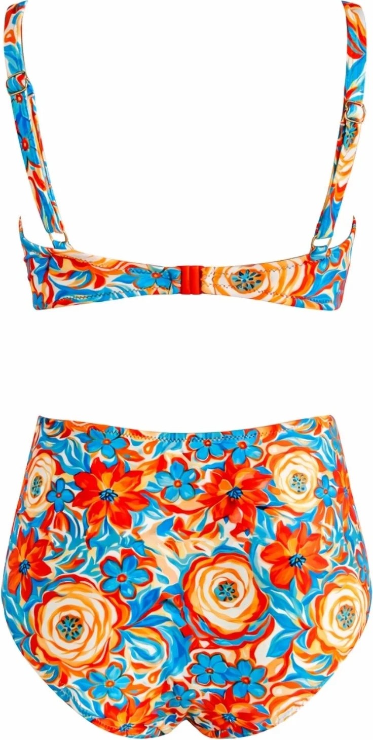Sailor Moda Pareolu Straplez Askılı Bikini Takım görsel 3