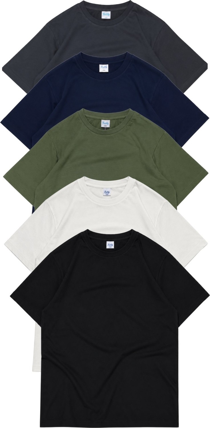 Fuddy Moda Unisex Regular Fit Bisiklet Yaka Tişört görsel 2