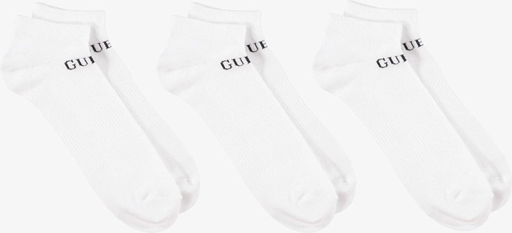 Guess 3'lü Paket Erkek Beyaz Çorap U4YG50Z3F60-G011