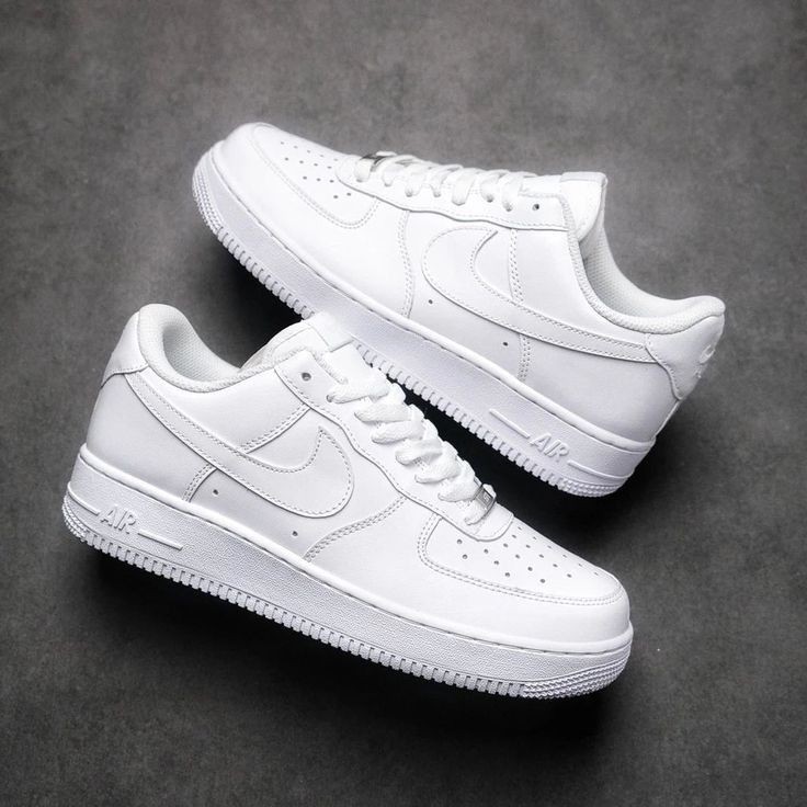 Favorispor Nike Air Force 1 '07 Unisex Beyaz - Siyah Sneaker All White | Black - Klasik Deri Spor Ayakkabı