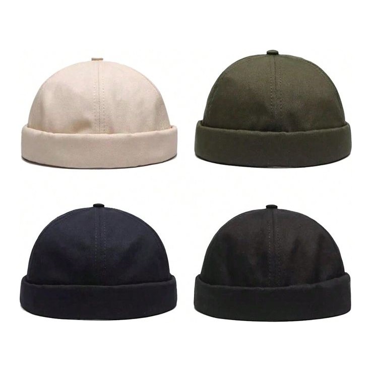 Eleven Markets Retro Docker Cap Takke Leon Bere Unisex Şapka görsel 3