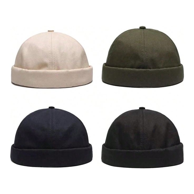 Eleven Markets Retro Docker Cap Takke Leon Bere Unisex Şapka görsel 8