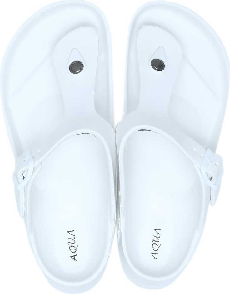 Odea Kifidis Aqua AQ1500 Unisex Plaj Terliği, Beyaz, 38 Eu görsel 4