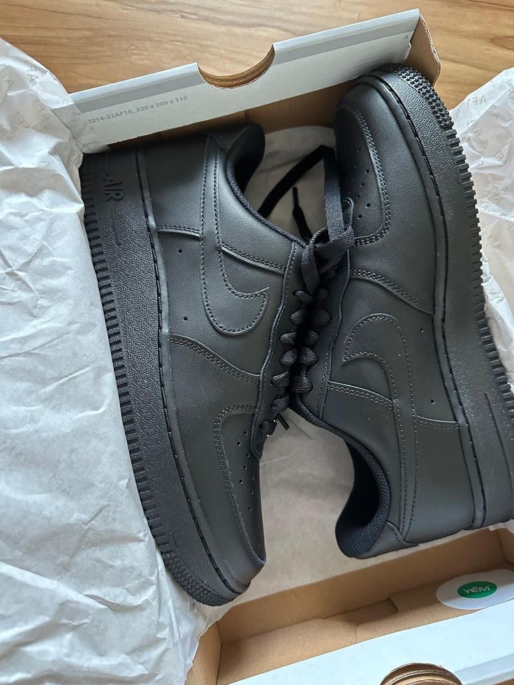 Favorispor Nike Air Force 1 '07 Unisex Beyaz - Siyah Sneaker All White | Black - Klasik Deri Spor Ayakkabı