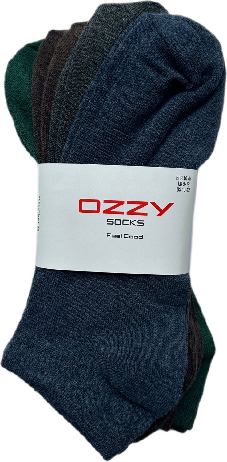 Ozzy Socks 4 Çift Ekonomik Pamuklu Erkek Patik görsel 3