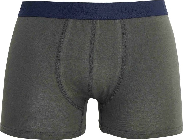 Tudors Erkek 6'lı Pamuklu Likralı Esnek Kumaş Premium Seri Boxer görsel 5