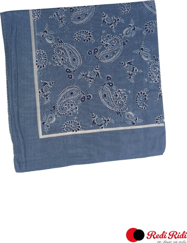 Redi Ridi Fular Bandana Paisley Mavi