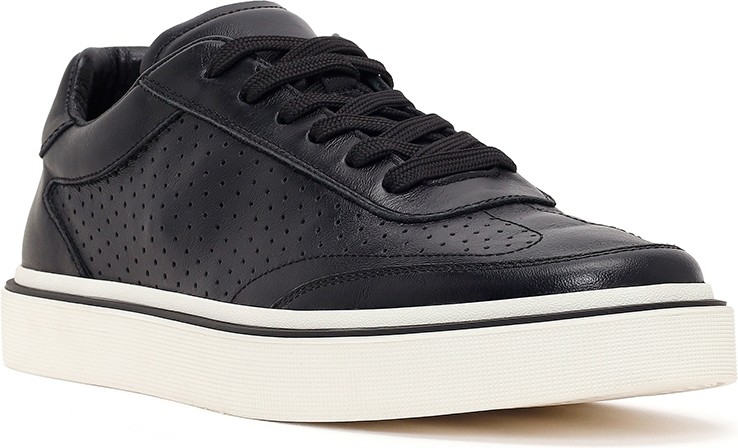 Derimod Erkek Siyah Bağcıklı Kalın Tabanlı Deri Sneaker 26SFD611618 görsel 7