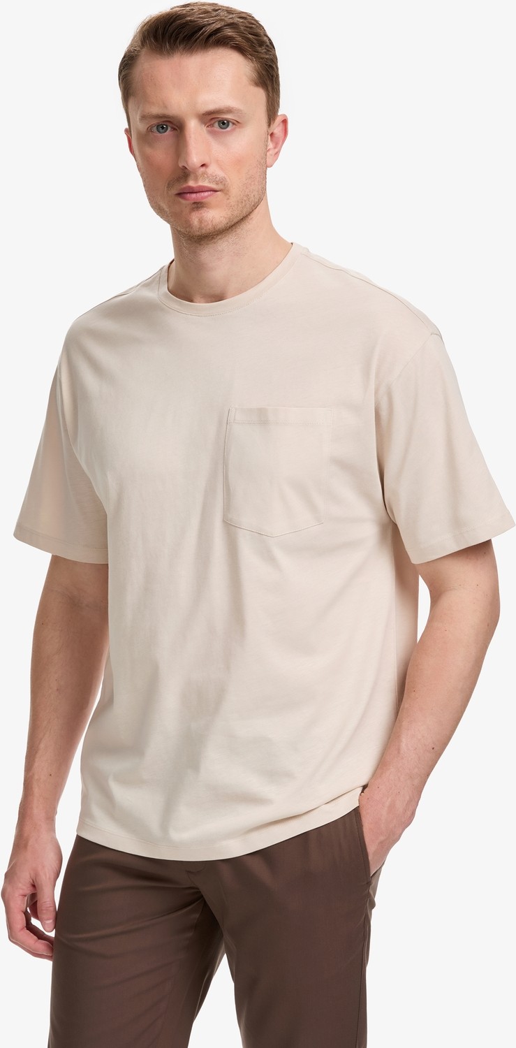 Pierre Cardin Erkek Lacivert Comfort Fit %100 Pamuk Bisiklet Yaka Basic Tişört 50325300-VR033