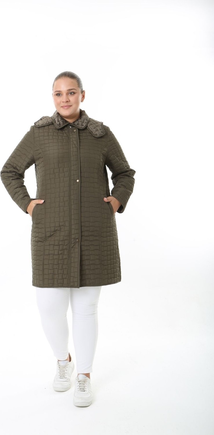 TUTveAL Collection Kapitone Mont, Kaban, Içi Kürklü Kapitone Mont ,büyük Beden Mont, Su Itici Mont, Vizon Rek
