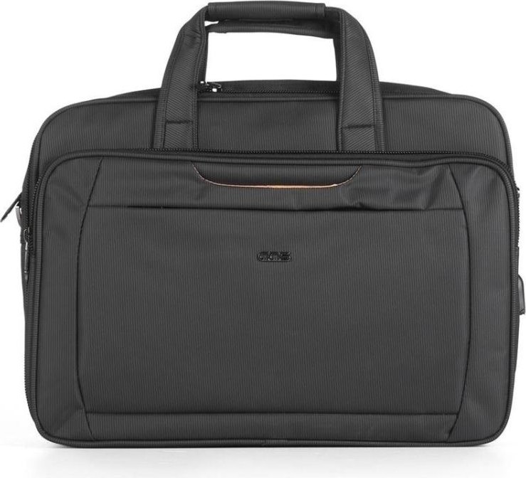 Ççs 71241 Siyah Kumaş Laptop Bölmeli Evrak Çantası görsel 2