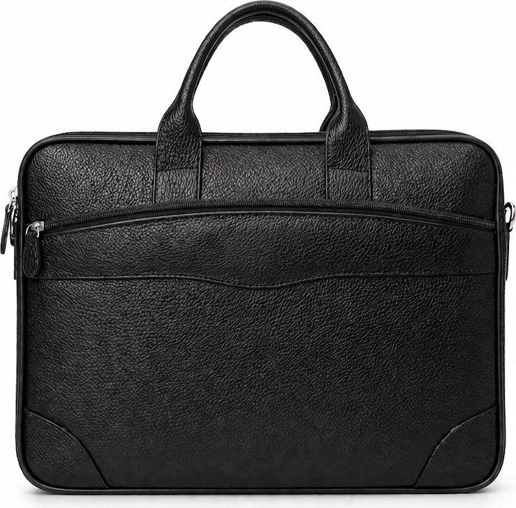 Başkent Çanta Evrak Çantası Hakiki Deri 15.6" Inç Laptop Çanta / Tablet A4 Dosya Uyumlu Premium %100 Orjinal Deri 8683255014170 görsel 4