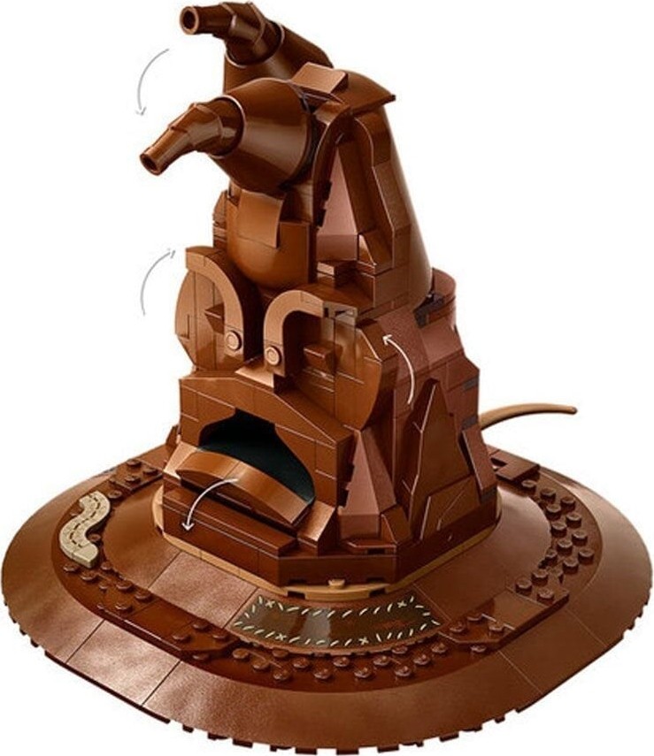 TeknoKapsül 76429 LEGO Harry Potter - Konuşan Seçmen Şapka 561 Parça +18 Yaş görsel 3