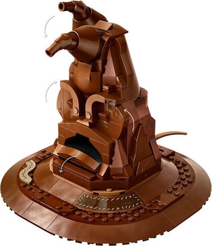 TeknoKapsül 76429 LEGO Harry Potter - Konuşan Seçmen Şapka 561 Parça +18 Yaş görsel 3