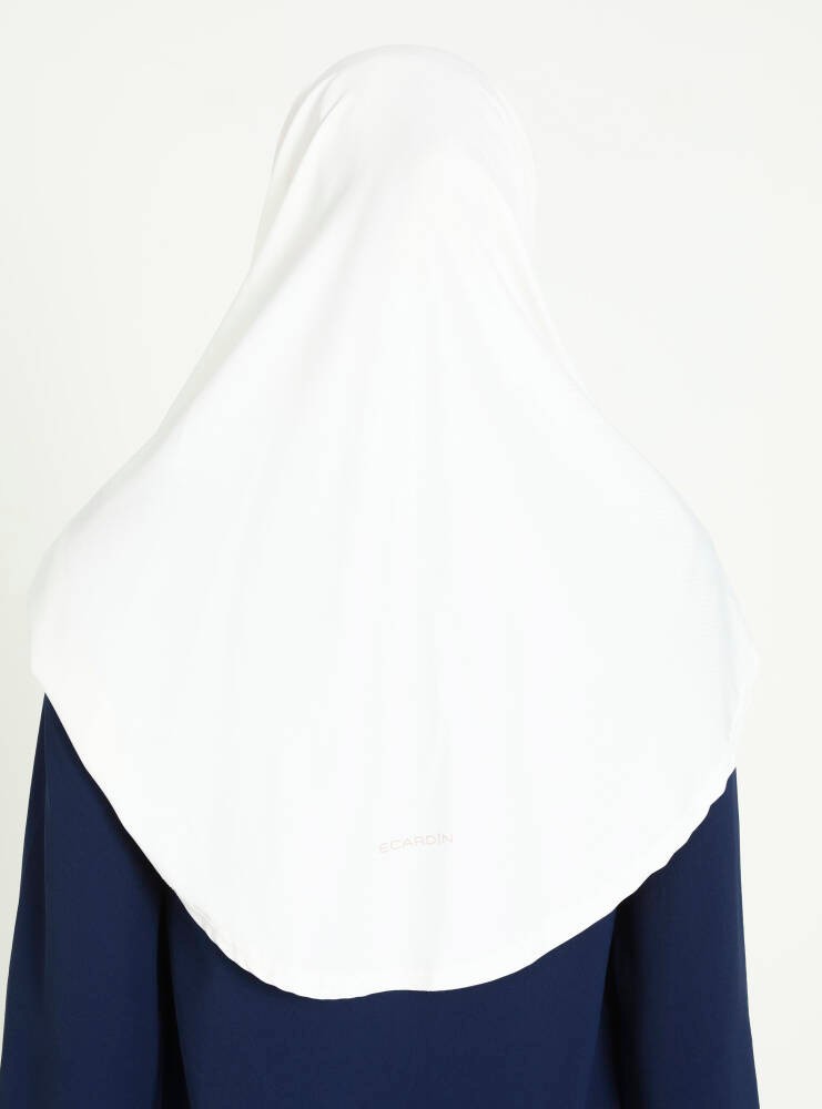 Ecardin Bone Çeneli Spor Mikro Scarfs Hijab görsel 7