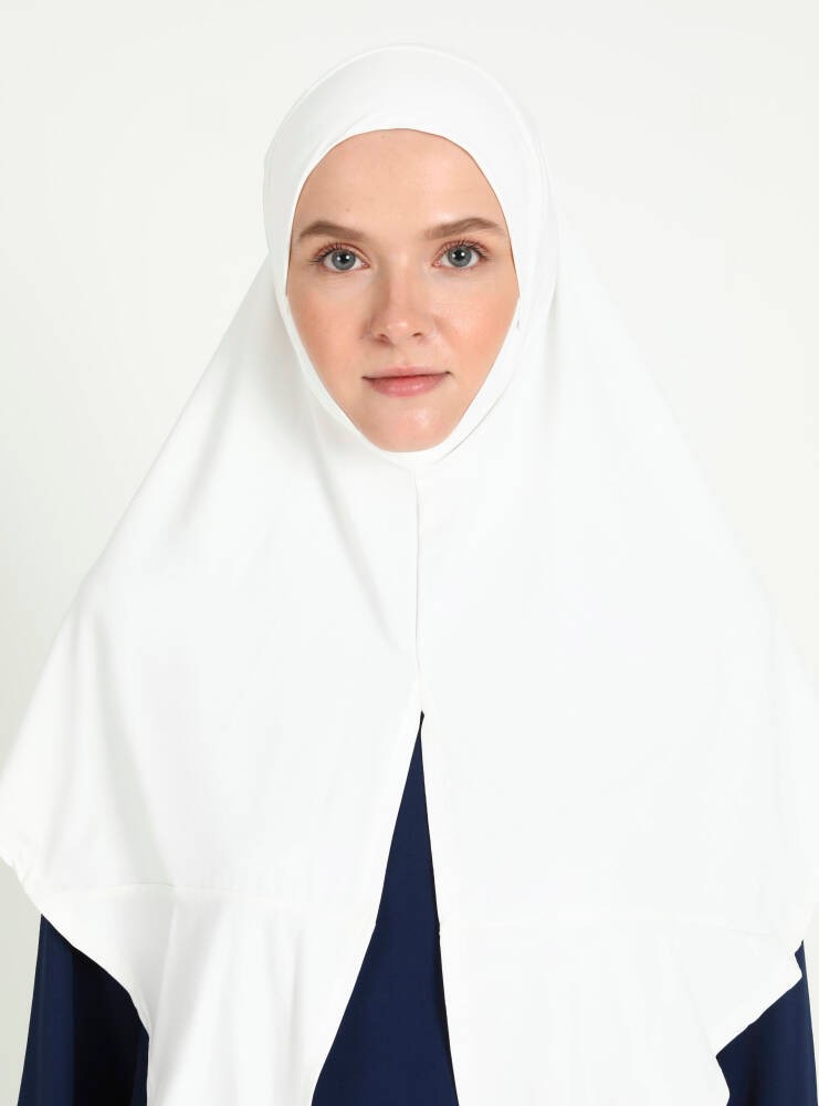 Ecardin Bone Çeneli Spor Mikro Scarfs Hijab görsel 8