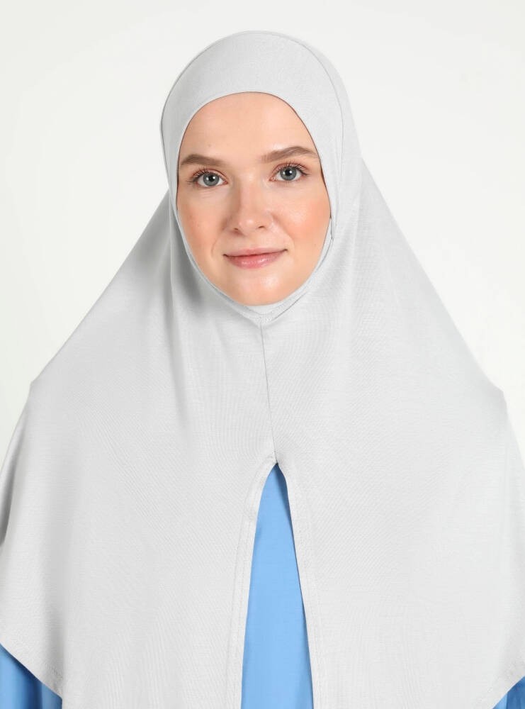 Ecardin Bone Çeneli Rahat Viskon Scarfs Hjab görsel 7