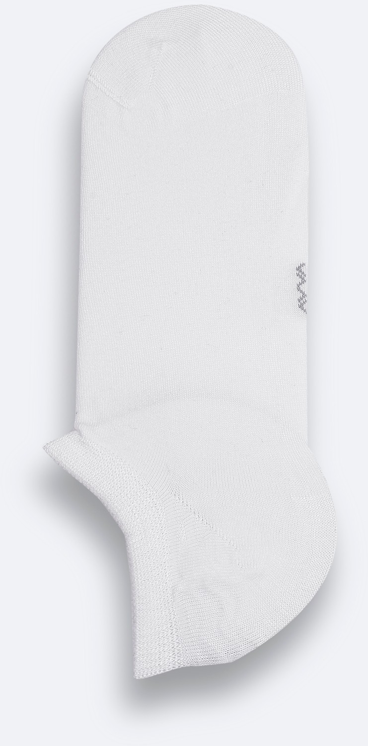 AVVA Erkek Siyah Bambu Sneaker Çorap B008553