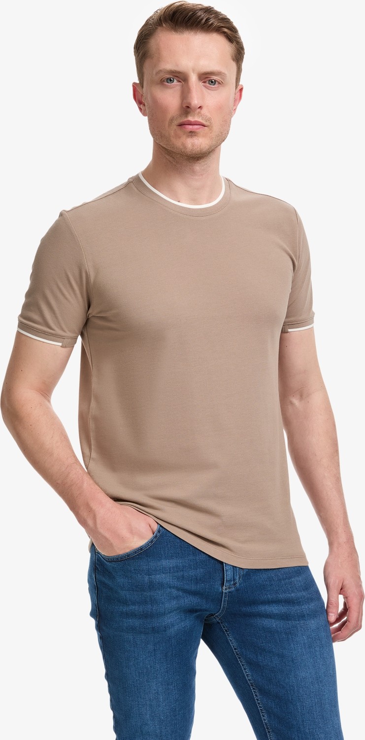 Pierre Cardin Erkek Siyah Slim Fit Tişört 50327865-VR046