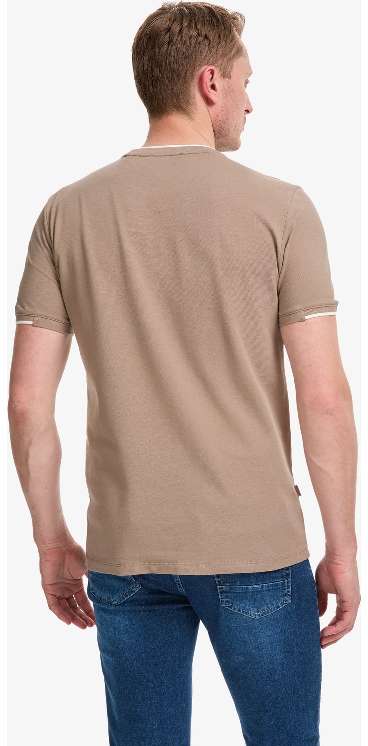 Pierre Cardin Erkek Siyah Slim Fit Tişört 50327865-VR046 görsel 5