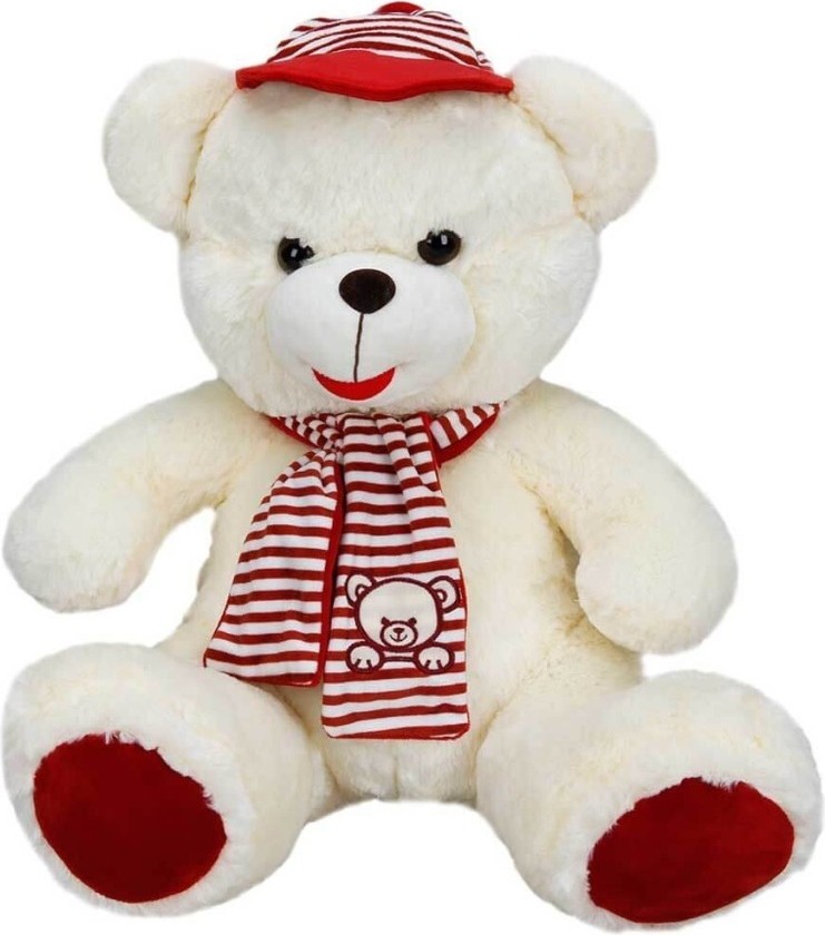 Aydogan's Ayd Şapkalı Atkılı Peluş Ayı 50 cm