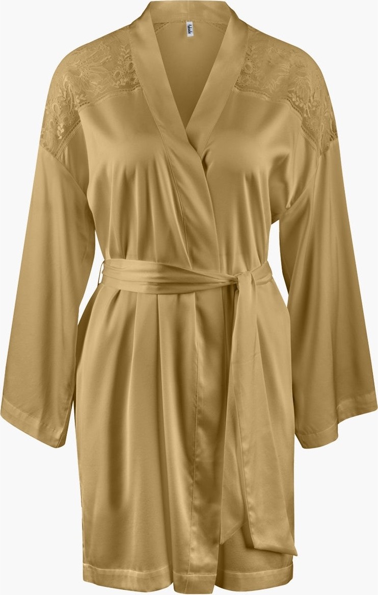 Aubade Midnight Whisper Kimono Zarif Seide ve Dantel Detaylı görsel 7