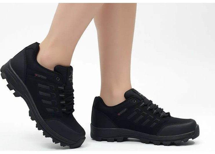 X-Step Erkek Günlük Outdoor Kışlık Bağcıklı Spor Ayakkabı Bot 36-47 36 Lacivert görsel 4