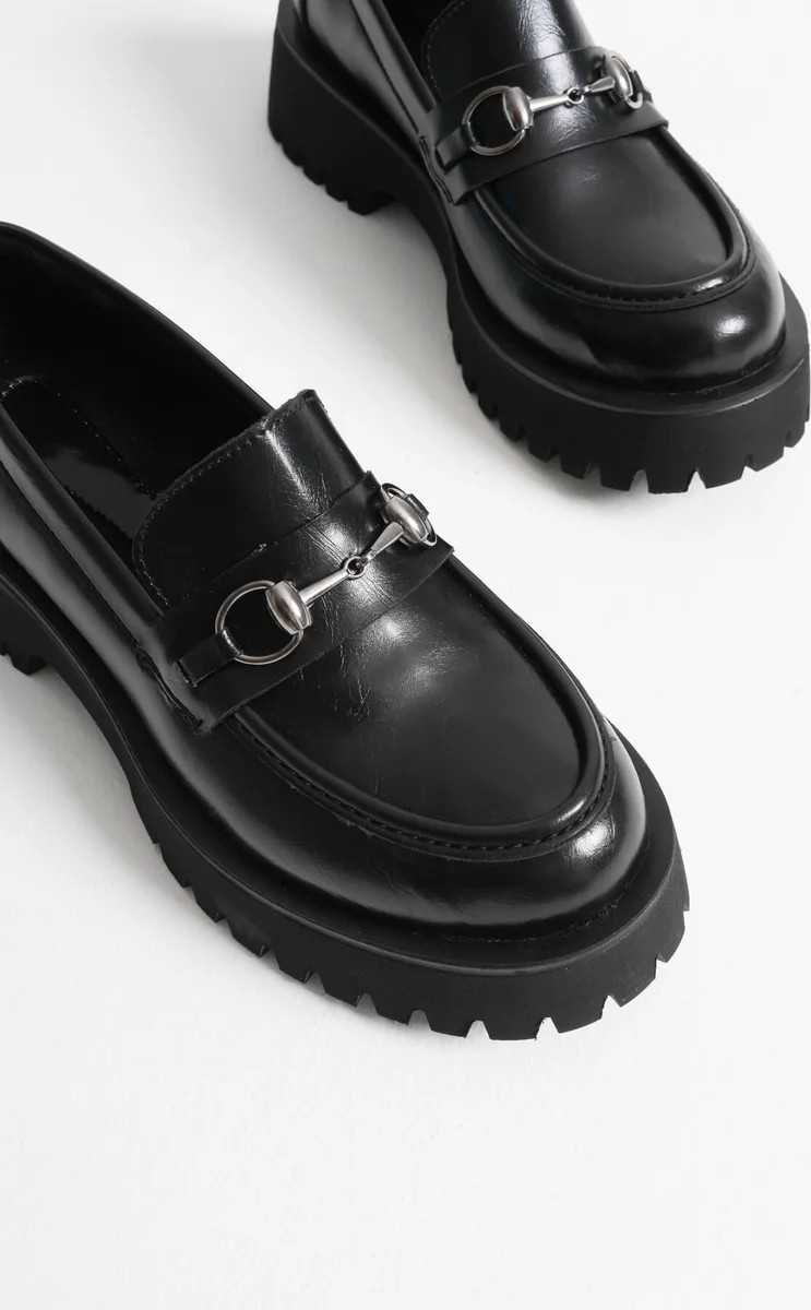 Fantastik Store Toka Detaylı Siyah Günlük Loafer Ayakkabı TR10MS04A görsel 3