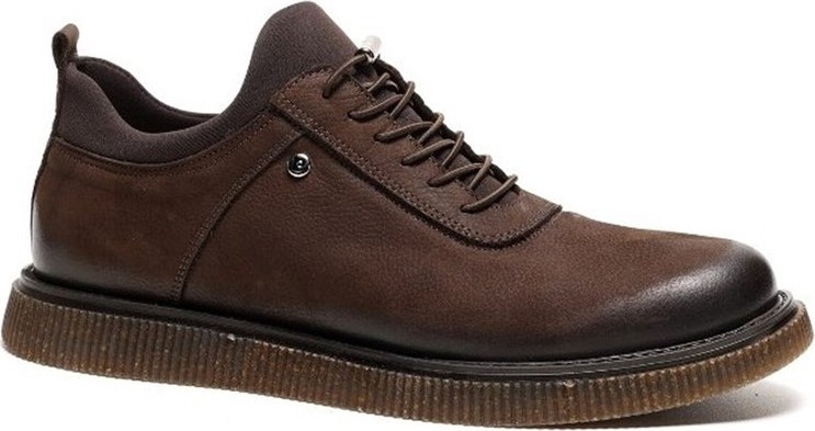 Pierre Cardin 61896 Kahverengi Nubuk Kışlık Erkek Ayakkabı görsel 4