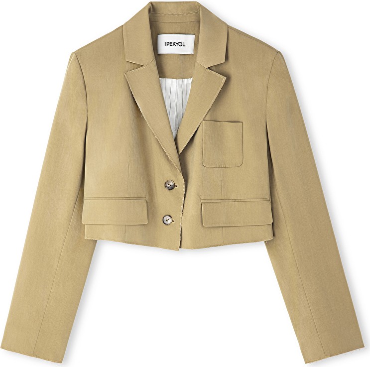 İpekyol Crop Blazer IS1250106018003 görsel 5