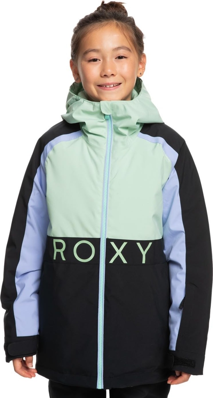 Aesco Roxy Snowmist Kız Çocuk Siyah Snowboard Ceketi