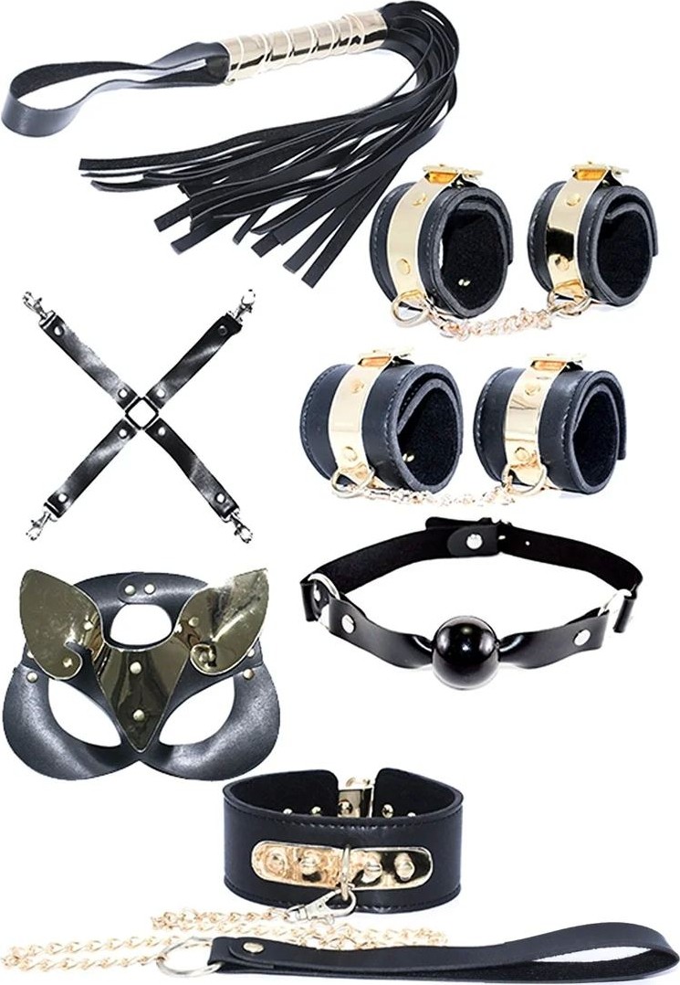 Ava Style Gold Detaylı Fantezi Set Ava