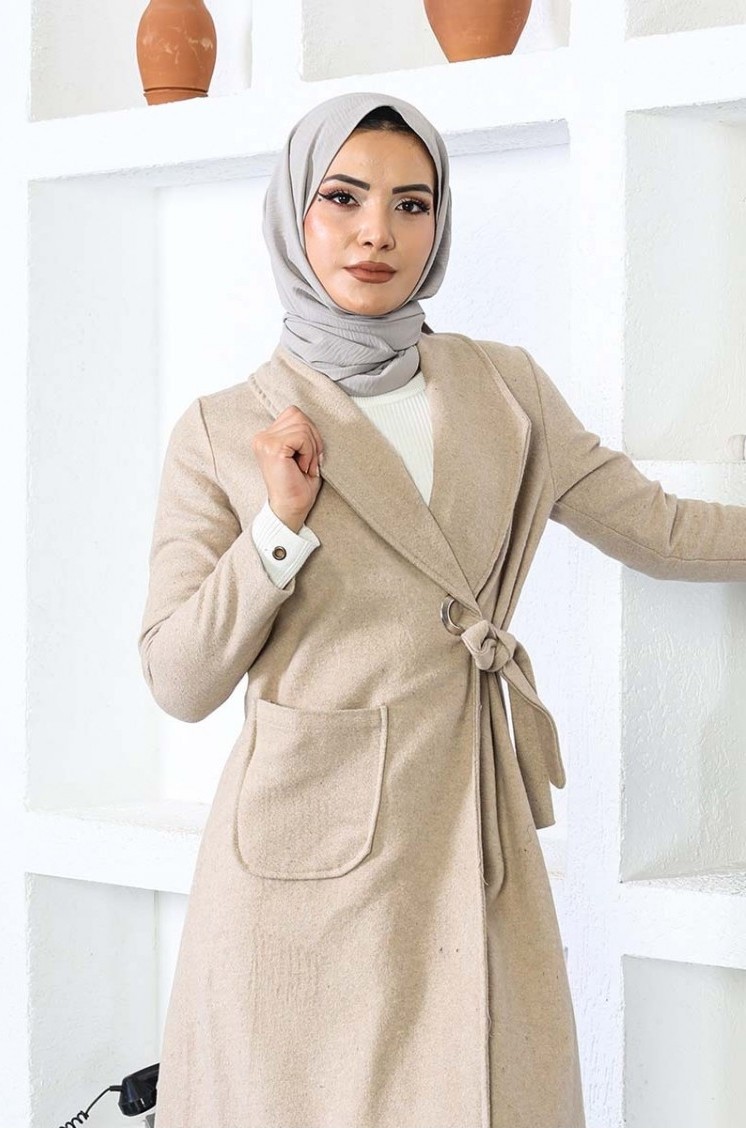 Sefa Merve Kaşe Kaban 5172-09 Taş görsel 2