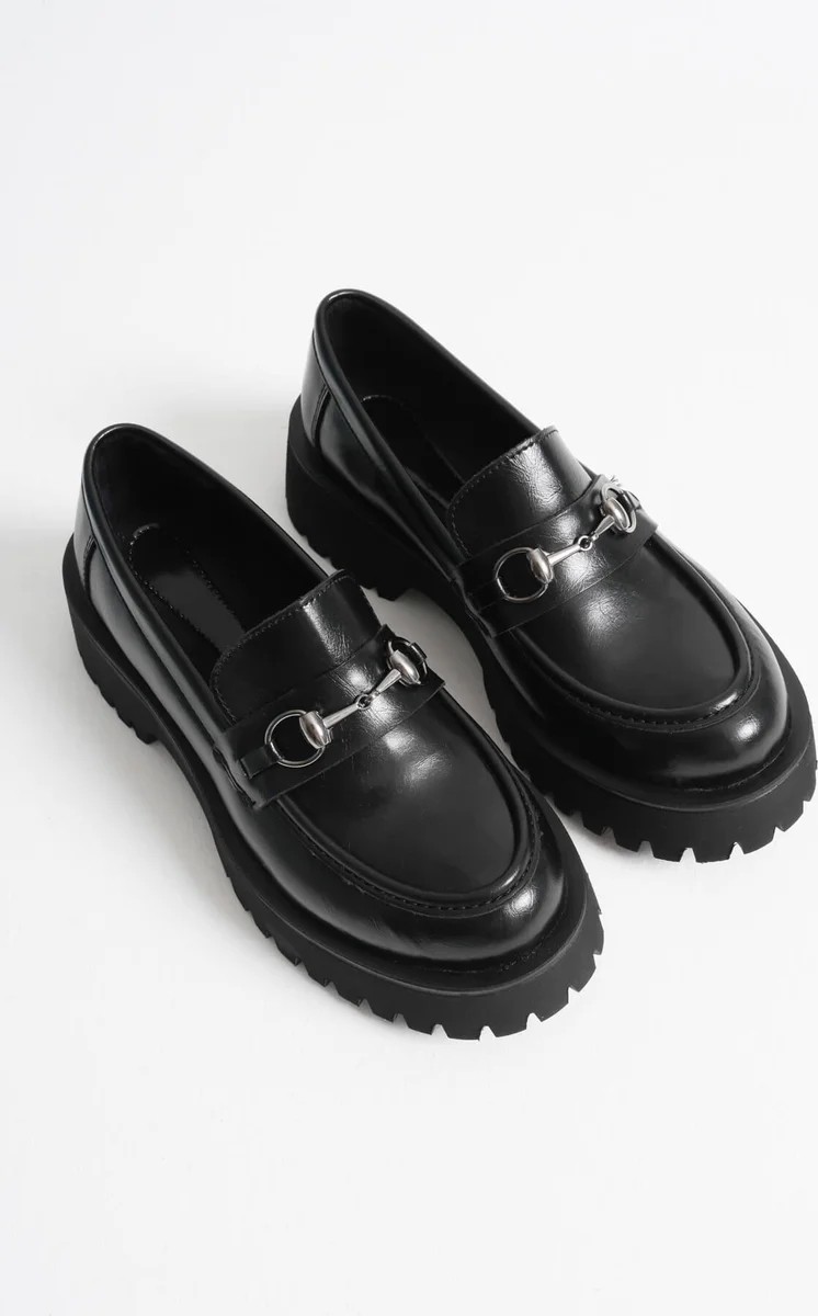 Fantastik Store Toka Detaylı Siyah Günlük Loafer Ayakkabı TR10MS04A görsel 2